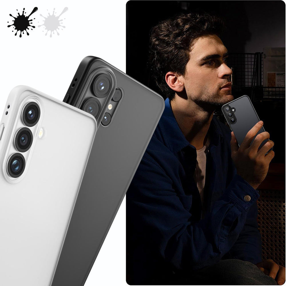 Husa de protectie Blueo APE Matte Series compatibil cu Samsung Galaxy S26 Ultra, Gri Deschis