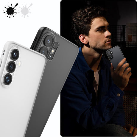 Husa de protectie Blueo APE Matte MagSafe Series compatibil cu Samsung Galaxy S26 Ultra, Gri Deschis