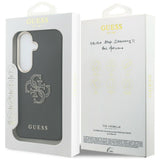 Husa de protectie Guess Grained Big 4G Metal Logo (GUHCS26S5PS4RGGK) compatibil cu Samsung Galaxy S26, Negru