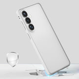 Husa de protectie Blueo APE Matte MagSafe Series compatibil cu Samsung Galaxy S26, Gri Deschis