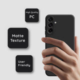 Husa de protectie Blueo APE Matte MagSafe Series compatibil cu Samsung Galaxy S26, Negru