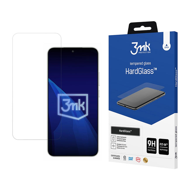 Folie de protectie 3mk HardGlass compatibil cu Honor Magic8 Lite, Transparent