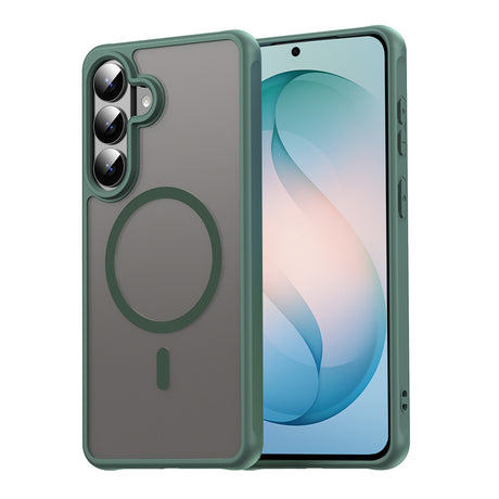 Husa de protectie Techsuit HaloFrost II MagSafe compatibil cu Samsung Galaxy S26 Plus, Verde