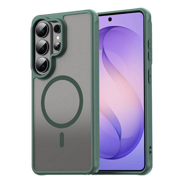 Husa de protectie Techsuit HaloFrost II MagSafe compatibil cu Samsung Galaxy S26 Ultra, Verde