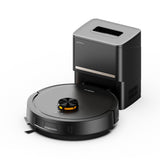 Deerma Robot Vacuum Cleaner (S30), Dry & Wet Cleaning, 13000Pa, Auto-unloading Station, LDS Mapping, 40W, 2600mAh, Negru
