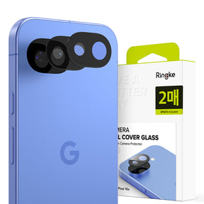 Folie de protectie Ringke Camera Full Cover Glass (set de 2) compatibil cu Google Pixel 10a, Transparent