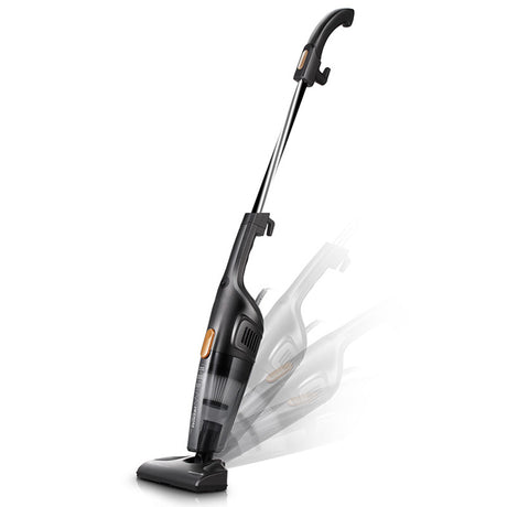Deerma Corded Vacuum Cleaner (DX115C), Dry, 2in1, 3-layer Dust Filter System, HEPA, Low Noise, 600W, 1.2L, 15000Pa, Negru