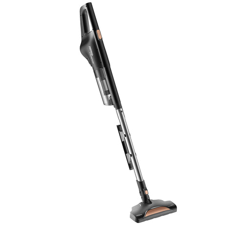 Deerma Corded Vacuum Cleaner (DX600), 2in1 Design, 3x Brush Head, HEPA, Cyclonic Filter, 600W, 15000Pa, 0.8l, 4.5m, Negru