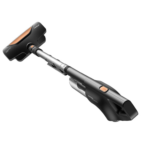 Deerma Corded Vacuum Cleaner (DX600), 2in1 Design, 3x Brush Head, HEPA, Cyclonic Filter, 600W, 15000Pa, 0.8l, 4.5m, Negru