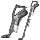 Deerma Vacuum Cleaner (DX700s), 600W, 0.6l, Dual Mode, with Round Brush, Long Crevice Nozzle, 5m Cord, Gri