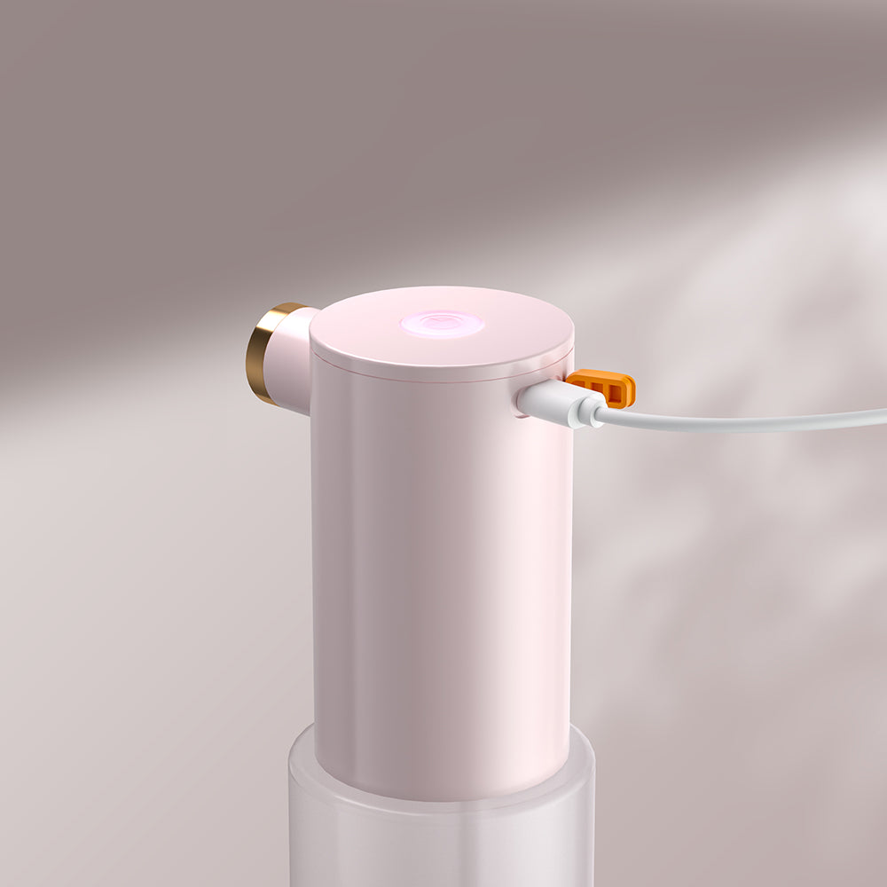 Gadget Deerma Electric Dispenser (CP01), Foam Machine, for Skincare, 1200mAh, 5W, 300ml, IPX6, USB Type-C, Roz
