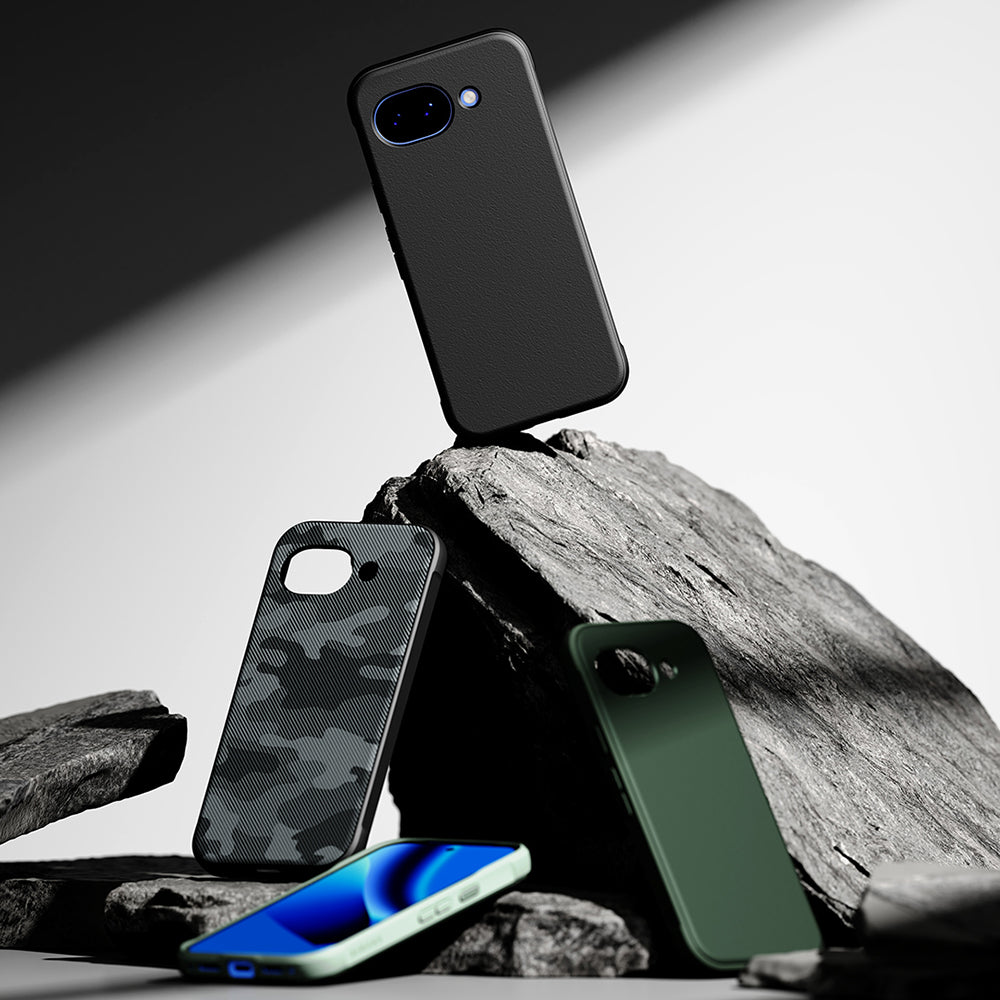 Husa de protectie Ringke Onyx compatibil cu Google Pixel 10a, Verde Inchis