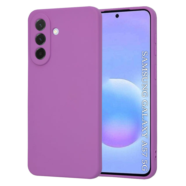 Husa de protectie Techsuit SoftFlex compatibil cu Samsung Galaxy A57 5G, Mov