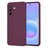 Husa de protectie Techsuit SoftFlex compatibil cu Samsung Galaxy A57 5G, Plum Red