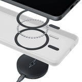 Husă 3mk Smoke MagCase albă pentru Samsung Galaxy S26 Ultra