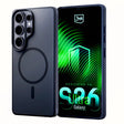 Husa de protectie 3mk Smoke MagCase compatibil cu Samsung Galaxy S26 Ultra, Gri