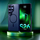 Husa de protectie 3mk Smoke MagCase compatibil cu Samsung Galaxy S26 Ultra, Gri