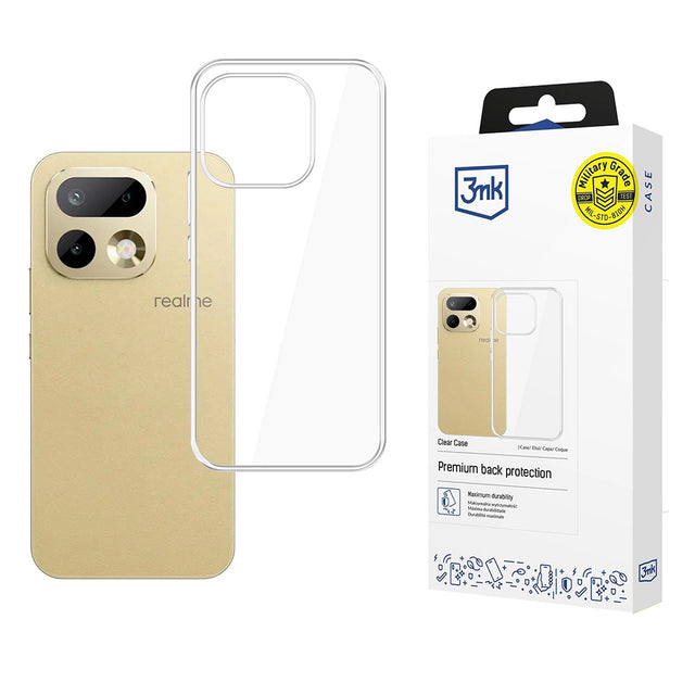 Husa de protectie 3mk Clear compatibil cu Realme 16 Pro, Transparent