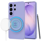 Husa de protectie Techsuit SoftFlex MagSafe compatibil cu Samsung Galaxy S26 Ultra, Mov Deschis