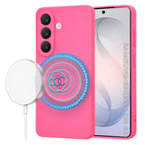 Husa de protectie Techsuit SoftFlex MagSafe compatibil cu Samsung Galaxy S26, Roz Intens