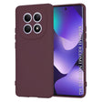 Husa de protectie Techsuit SoftFlex compatibil cu Xiaomi Redmi Note 15 5G / Note 15 4G / Poco M8 5G, Plum Red