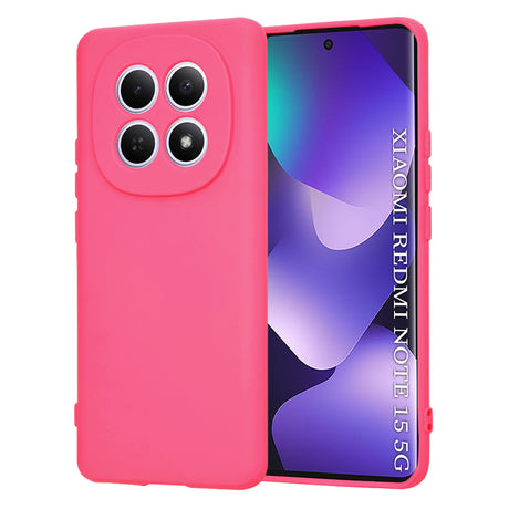Husa de protectie Techsuit SoftFlex compatibil cu Xiaomi Redmi Note 15 5G / Note 15 4G / Poco M8 5G, Roz Intens