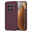 Husa de protectie Techsuit SoftFlex compatibil cu Xiaomi Redmi Note 15 Pro 5G, Plum Red