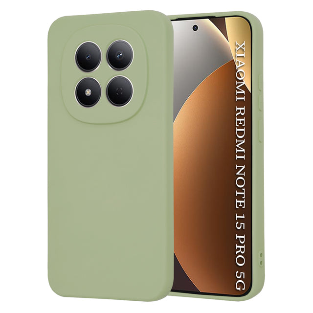 Husa de protectie Techsuit SoftFlex compatibil cu Xiaomi Redmi Note 15 Pro 5G, Matcha