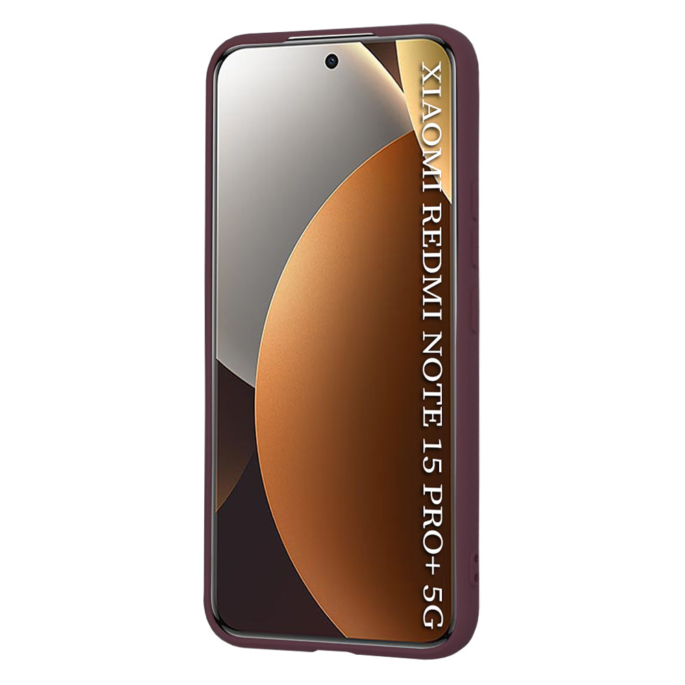 Husa de protectie Techsuit SoftFlex compatibil cu Xiaomi Redmi Note 15 Pro+ 5G / Poco M8 Pro 5G, Plum Red