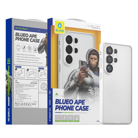 Husa de protectie Blueo APE Matte Series compatibil cu Samsung Galaxy S26 Plus, Gri Deschis