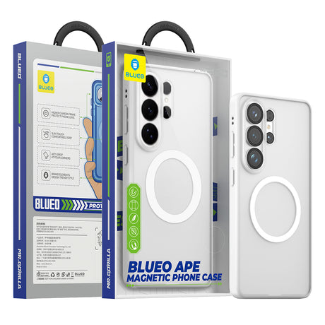 Husa de protectie Blueo APE Matte MagSafe Series compatibil cu Samsung Galaxy S26 Ultra, Gri Deschis