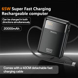 Baterie externa Yesido (YP97), 20000mAh, Type-C, 65W, Gri