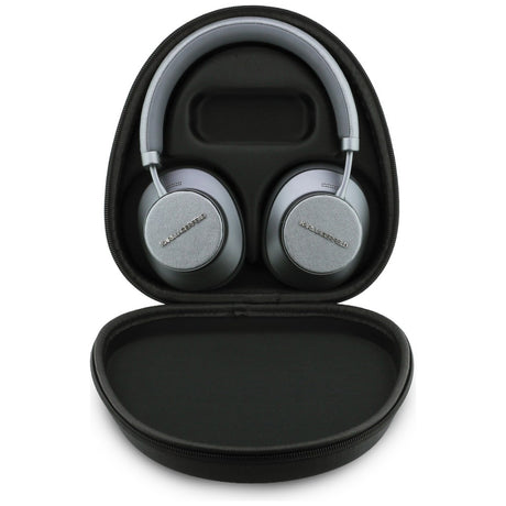 Casti Karl Lagerfeld Wireless Saffiano Elongated (KLBHP73PSACKMG), Over-Ear Headset, ANC, Bluetooth, Type-C, Gri