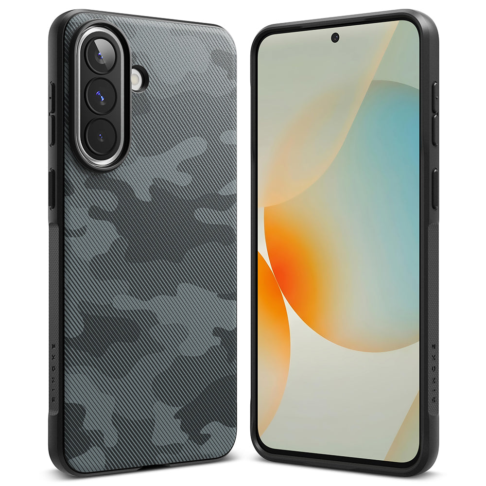 Husa de protectie Ringke Onyx compatibil cu Samsung Galaxy A57 5G, Camo Black