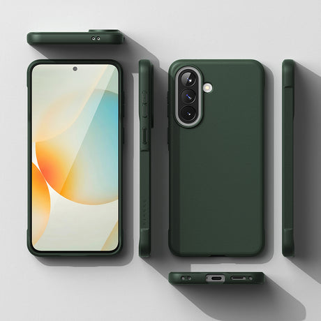Husa de protectie Ringke Onyx compatibil cu Samsung Galaxy A57 5G, Verde Inchis