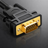 Cablu Ugreen VG101 (11633), VGA la VGA, 10m, Negru