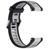 Curea smartwatch Techsuit Watchband 22mm (W053) compatibil cu Huawei Watch GT 2 (46mm)/GT 2 Pro/GT 3 Pro (46mm)/Ultimate, Xiaomi Watch S1, Gri