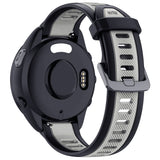 Curea smartwatch Techsuit Watchband 22mm (W053) compatibil cu Huawei Watch GT 2 (46mm)/GT 2 Pro/GT 3 Pro (46mm)/Ultimate, Xiaomi Watch S1, Gri