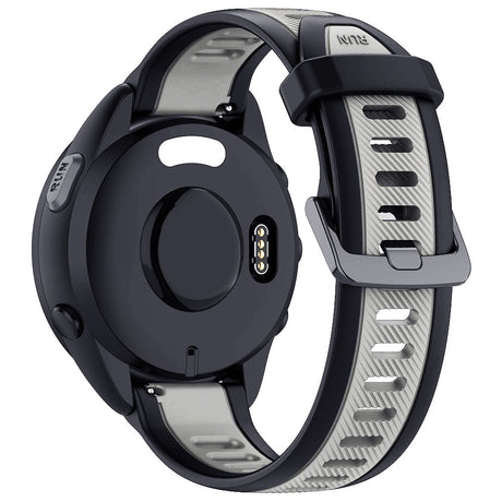 Curea smartwatch Techsuit Watchband 22mm (W053) compatibil cu Huawei Watch GT 2 (46mm)/GT 2 Pro/GT 3 Pro (46mm)/Ultimate, Xiaomi Watch S1, Gri