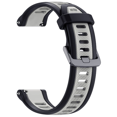 Curea smartwatch Techsuit Watchband 22mm (W053) compatibil cu Huawei Watch GT 2 (46mm)/GT 2 Pro/GT 3 Pro (46mm)/Ultimate, Xiaomi Watch S1, Gri