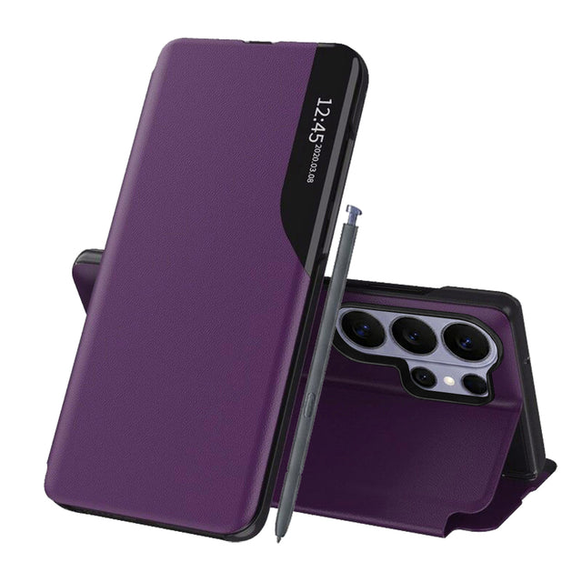 Husa de protectie Techsuit eFold Series compatibil cu Samsung Galaxy S26 Ultra, Mov