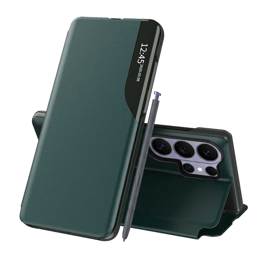 Husa de protectie Techsuit eFold Series compatibil cu Samsung Galaxy S26 Ultra, Verde Inchis