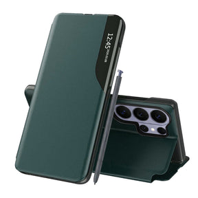 Husa de protectie Techsuit eFold Series compatibil cu Samsung Galaxy S26 Ultra, Verde Inchis