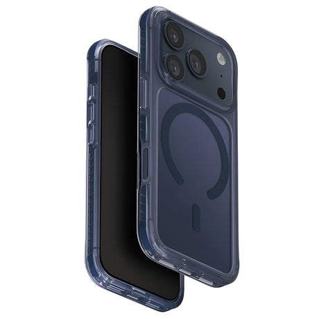 Husa de protectie UNIQ Combat MagClick compatibil cu iPhone 17 Pro, Albastru