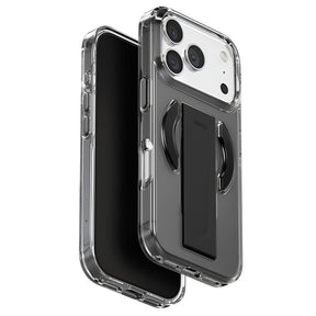 Husa de protectie UNIQ Heldro Air MagClick compatibil cu iPhone 17 Pro Max, Negru / Gray