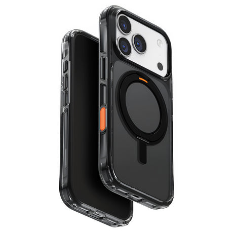 Husa de protectie UNIQ Swivix 360° Kickstand compatibil cu iPhone 17 Pro, Negru
