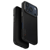 Husa de protectie UNIQ Keva Aramid compatibil cu iPhone 17 Pro, Grafit Trace