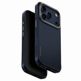 Husa de protectie UNIQ Keva Aramid compatibil cu iPhone 17 Pro, Bleumarin