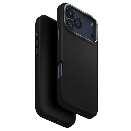 Husa de protectie UNIQ Lyden Leatherette compatibil cu iPhone 17 Pro, Negru