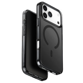 Husa de protectie UNIQ Clario MagClick™ Eco-Friendly compatibil cu iPhone 17 Pro Max, Negru
